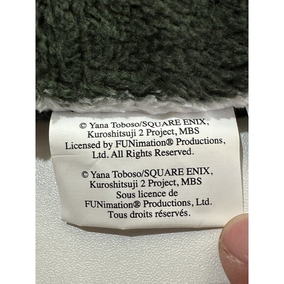 Black Butler II Blanket Anime Official 46x57 Graphic Blanket Lap Throw Manga - Picture 5 of 6